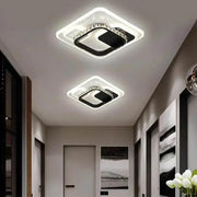 Křišťálový LED lustr ARIELLA 39W, čtvercový, studené/teplé/neutrální světlo, černé LED lustry Výchozí název Alessandro Design