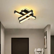 LED lustr CADE 34W, 4 prvky, lineární, studené/teplé/neutrální světlo, černá Aplikované LED lustry Výchozí název Alessandro Design