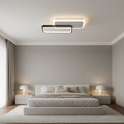 LED lustr s dálkovým ovládáním CAROLINA 31W, 2 Elements, Studené/Teplé/Neutrální světlo, Stmívatelné, Černá