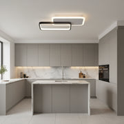 LED lustr s dálkovým ovládáním CAROLINA 31W, 2 Elements, Studené/Teplé/Neutrální světlo, Stmívatelné, Černá