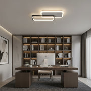 LED lustr s dálkovým ovládáním CAROLINA 31W, 2 Elements, Studené/Teplé/Neutrální světlo, Stmívatelné, Černá