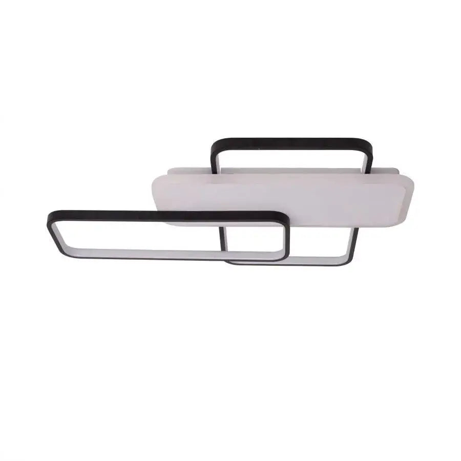 LED lustr s dálkovým ovládáním CAROLINA 76W, 3 prvky, studené/teplé/neutrální světlo, stmívatelné, černý LED lustr Výchozí název Alessandro Design