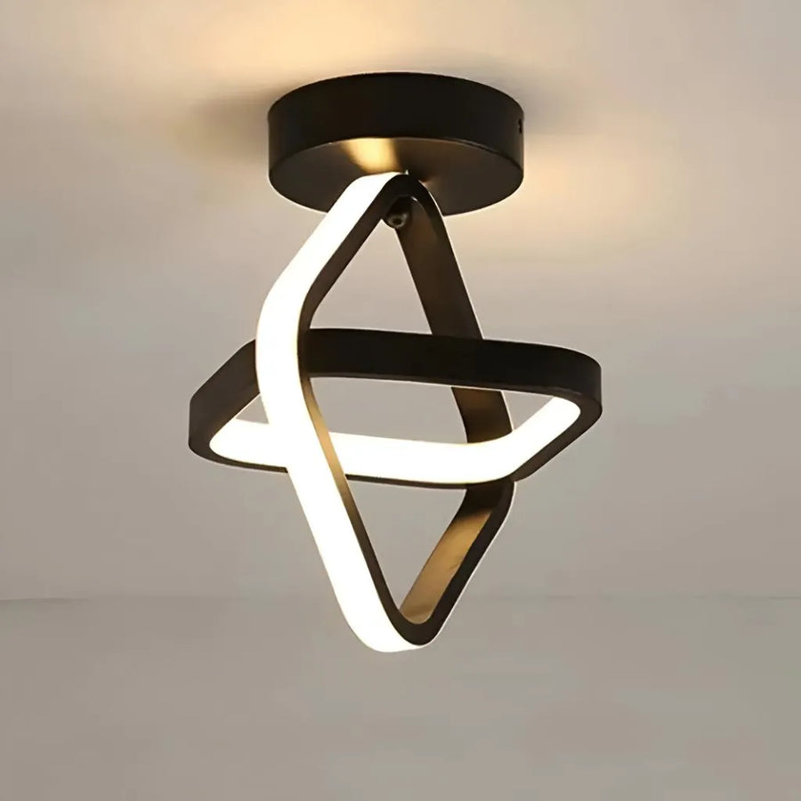 LED lustr VERTEX CUBUS 13W, studené/teplé/neutrální světlo, černý LED lustr Výchozí název Alessandro Design