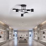 LED lustr GALIOS 26W, 6 prvků, studené/teplé/neutrální světlo, černá Aplikované LED lustry Výchozí název Alessandro Design