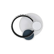 Křišťálový LED lustr GELLA 48W, Kulatý, Studené/Teplé/Neutrální světlo, Bílý Černý LED lustr Výchozí název Alessandro Design