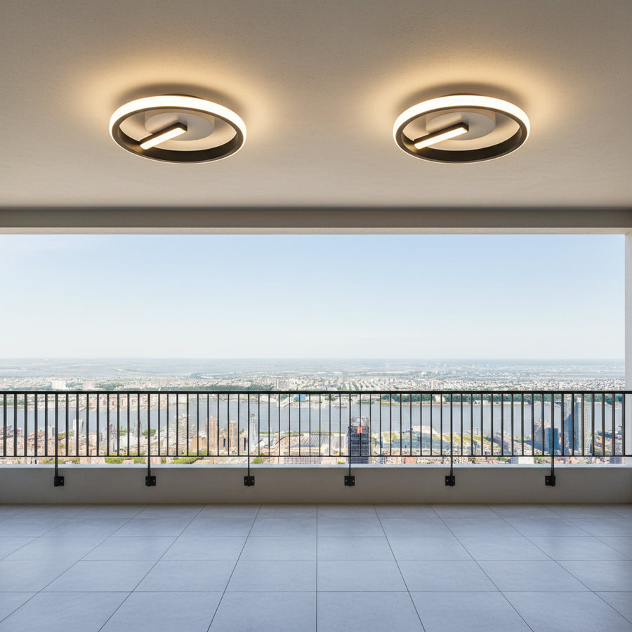 LED lustr VICTORIA 19W, kulatý, studené/teplé/neutrální světlo, černá, bílá Použité LED lustry Výchozí název Alessandro Design