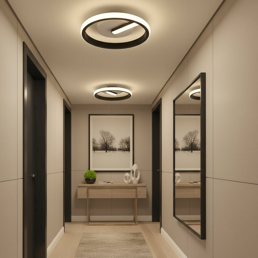 LED lustr VICTORIA 19W, kulatý, studené/teplé/neutrální světlo, černá, bílá Použité LED lustry Výchozí název Alessandro Design