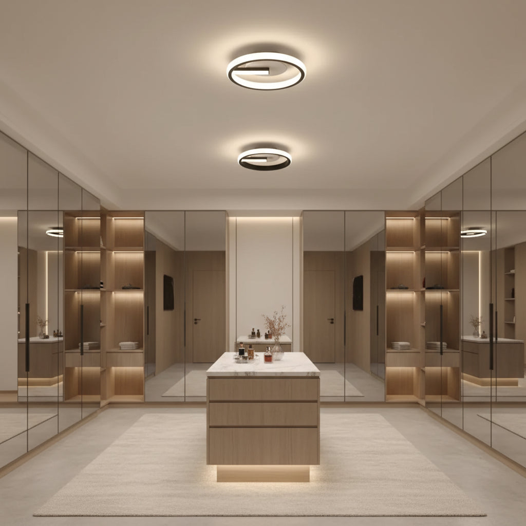 LED lustr VICTORIA 19W, kulatý, studené/teplé/neutrální světlo, černá, bílá Použité LED lustry Výchozí název Alessandro Design