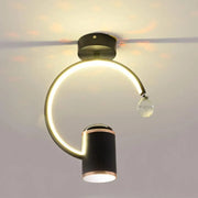 LED lustr KENYA 34W, studené/teplé/neutrální světlo, černý LED lustr Výchozí název Alessandro Design