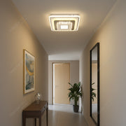 Křišťálový LED lustr MITA 39W, 20x20cm, čtvercový, studené/teplé/neutrální světlo, bílé LED lustry Výchozí název Alessandro Design