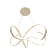 Závěsný LED lustr s dálkovým ovládáním INFINITY HALO 69W, studené/teplé/neutrální světlo, stmívatelné, bílé, výškově nastavitelné LED lustry s dálkovým ovládáním Výchozí název Alessandro Design