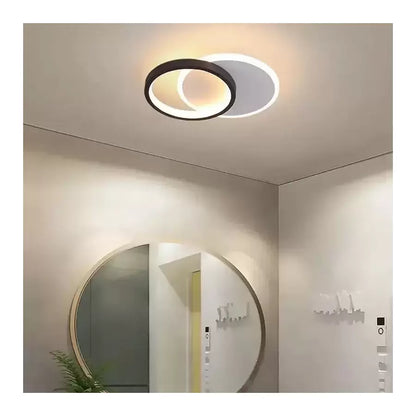 MARIO LED lustr 24W, Studené/Teplé/Neutrální světlo Black White