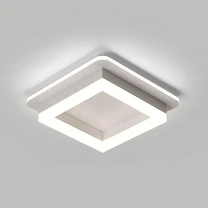 MODERNÍ LED lustr 26W, velikost 19,5x19,5, čtvercový, studené/teplé/neutrální světlo, bílý LED lustr Výchozí název Alessandro Design