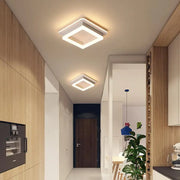 MODERNÍ LED lustr 26W, velikost 19,5x19,5, čtvercový, studené/teplé/neutrální světlo, bílý LED lustr Výchozí název Alessandro Design