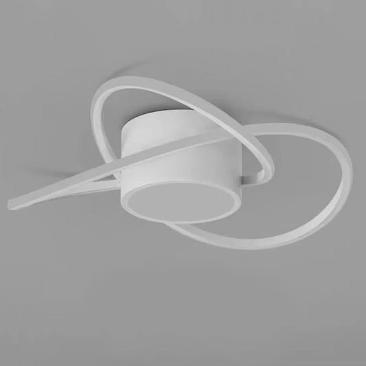 LED lustr MIMA 30W, studené/teplé/neutrální světlo, bílé LED lustry Výchozí název Alessandro Design