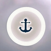 LED lustr NAVY 68W, průměr 49cm, studené/teplé/neutrální světlo, bílé Dětské lustry Výchozí název Alessandro Design