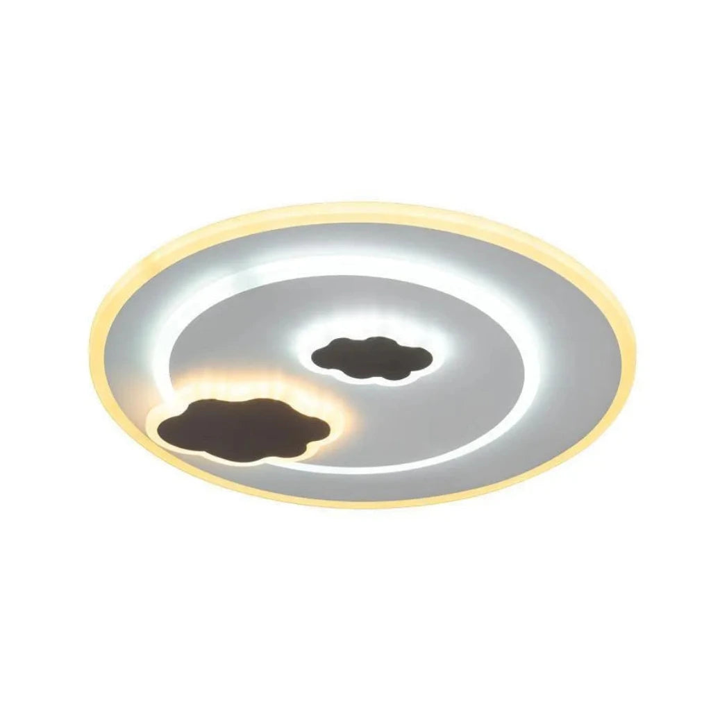 LED lustr NOOR 22W, studené/teplé/neutrální světlo, bílé LED lustry Výchozí název Alessandro Design