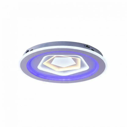 LED lustr s dálkovým ovládáním MEIRA RGB, 180W, studené/teplé/neutrální světlo, stmívatelné, bílé LED lustry s dálkovým ovládáním Výchozí název Alessandro Design