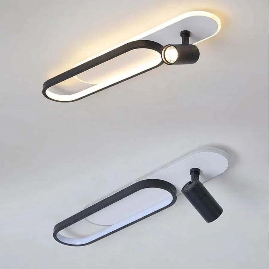 Ruby LED Lustr 40W Černobílý LED Lustr Výchozí název Alessandro Design