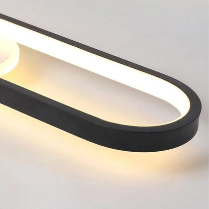 Ruby LED Lustr 40W Černobílý LED Lustr Výchozí název Alessandro Design