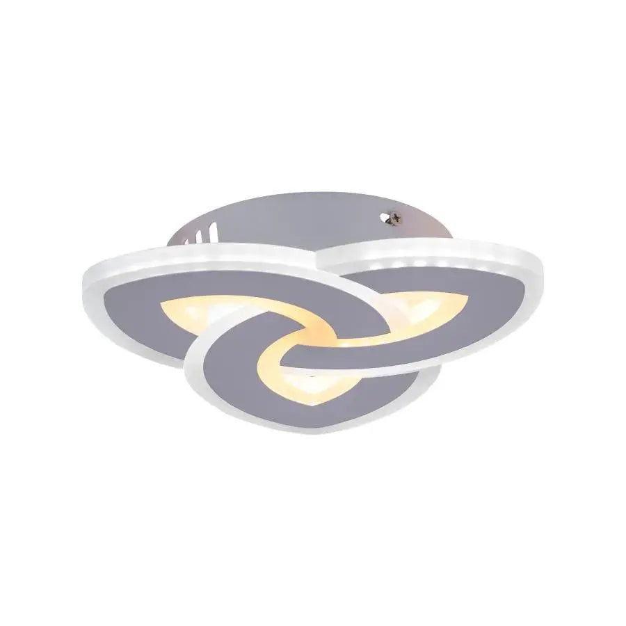 LED lustr SAGEATA 48W, průměr 20cm, studené/teplé/neutrální světlo, bílý LED lustr Výchozí název Alessandro Design