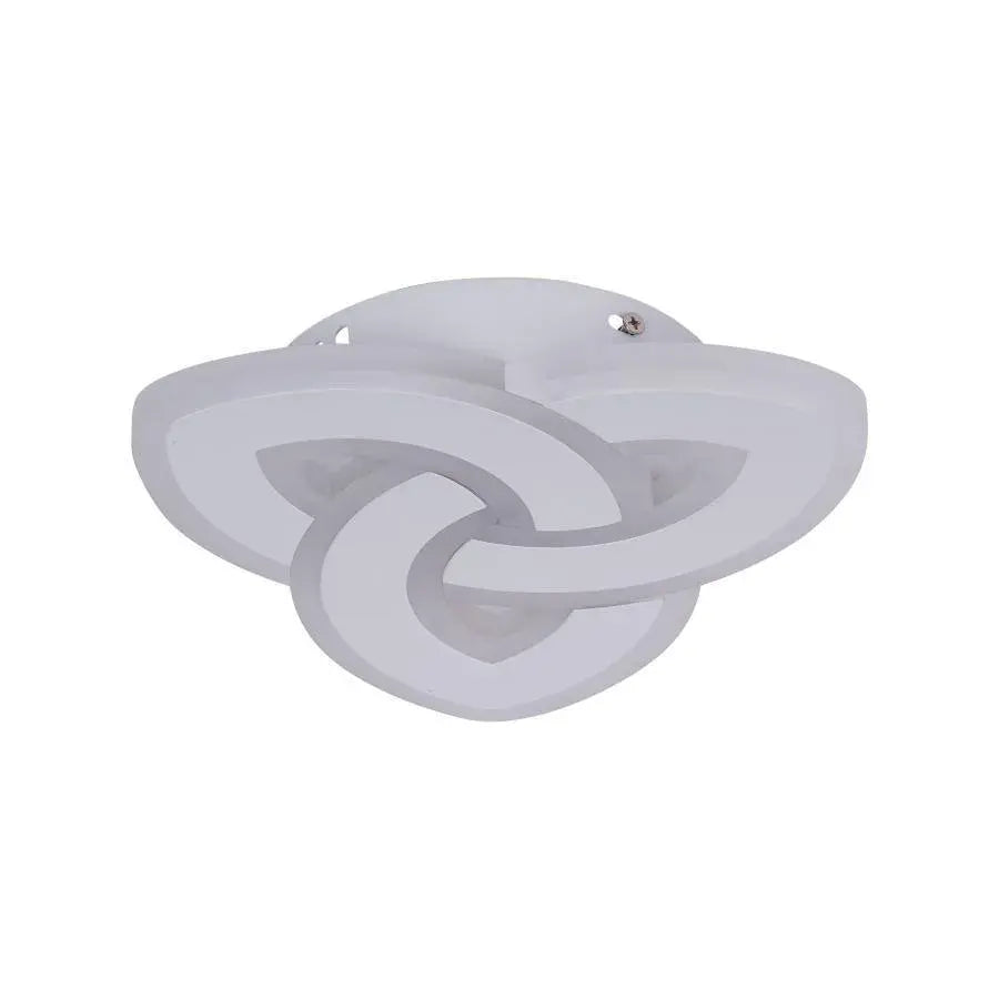 LED lustr SAGEATA 48W, průměr 20cm, studené/teplé/neutrální světlo, bílý LED lustr Výchozí název Alessandro Design
