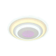 LED lustr NIVARA 3D 20W, průměr 30cm, studené/teplé/neutrální světlo, bílá Aplikované LED lustry Výchozí název Alessandro Design
