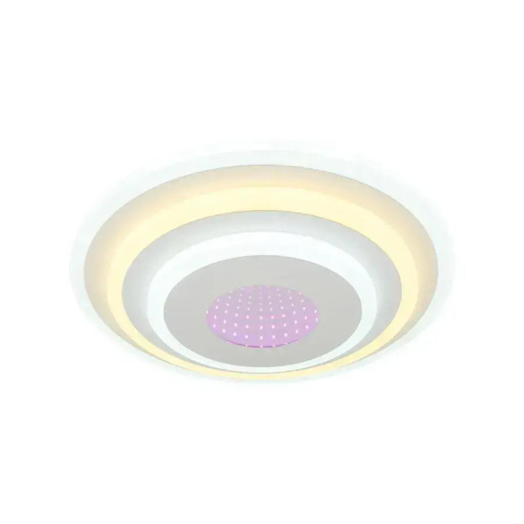 LED lustr NIVARA 3D 20W, průměr 30cm, studené/teplé/neutrální světlo, bílá Aplikované LED lustry Výchozí název Alessandro Design