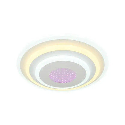LED lustr NIVARA 3D 20W, průměr 30cm, studené/teplé/neutrální světlo, bílá Aplikované LED lustry Výchozí název Alessandro Design