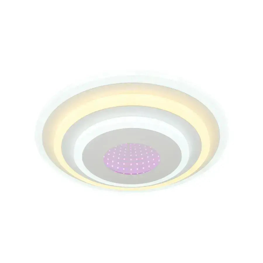 LED lustr NIVARA 3D 20W, průměr 30cm, studené/teplé/neutrální světlo, bílá Aplikované LED lustry Výchozí název Alessandro Design