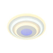 LED lustr NIVARA 3D 20W, průměr 30cm, studené/teplé/neutrální světlo, bílá Aplikované LED lustry Výchozí název Alessandro Design