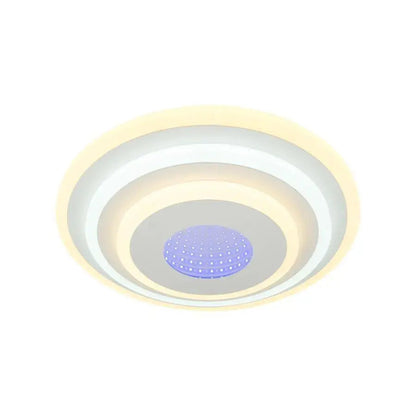 LED lustr NIVARA 3D 20W, průměr 30cm, studené/teplé/neutrální světlo, bílá Aplikované LED lustry Výchozí název Alessandro Design