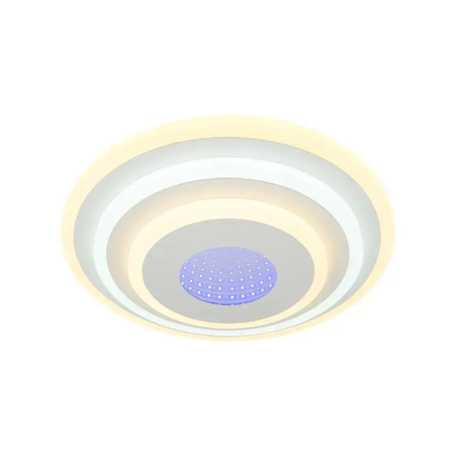 LED lustr NIVARA 3D 20W, průměr 30cm, studené/teplé/neutrální světlo, bílá Aplikované LED lustry Výchozí název Alessandro Design