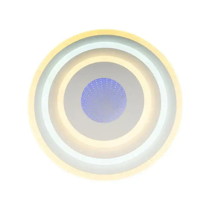 LED lustr NIVARA 3D 20W, průměr 30cm, studené/teplé/neutrální světlo, bílá Aplikované LED lustry Výchozí název Alessandro Design
