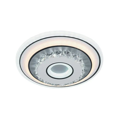 LED křišťálový lustr SERILDA 40W, Průměr 20cm, Studené/Teplé/Neutrální světlo, Bílá