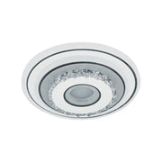 LED křišťálový lustr SERILDA 40W, Průměr 20cm, Studené/Teplé/Neutrální světlo, Bílá