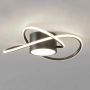 LED lustr MIMA 30W, studené/teplé/neutrální světlo, černé LED lustry Výchozí název Alessandro Design