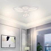 LED lustr s dálkovým ovládáním ORCHID 40W, 3 okvětní lístky, studené/teplé/neutrální světlo, stmívatelné, bílý LED lustr s dálkovým ovládáním Výchozí název Alessandro Design