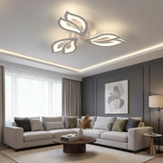 LED lustr s dálkovým ovládáním LILY 40W, 3 Elements, Studené/Teplé/Neutrální světlo, Stmívatelné, Bílý LED lustr s dálkovým ovládáním Výchozí název Alessandro Design