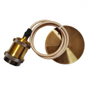 Starožitný lustr, 1xE27, 100cm, kov, bronz Vintage lustry Výchozí název Alessandro Design