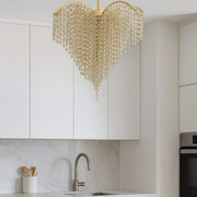 Ander Crystal Lustr, 4xE14, Průměr 45cm, Gold Crystal Lustry Výchozí název Alessandro Design