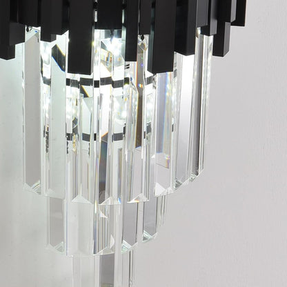 Aplica Candelabru Cristal BLOIS Piccolo, 2xE14, Negru Aplice de Interior Default Title Alessandro Design