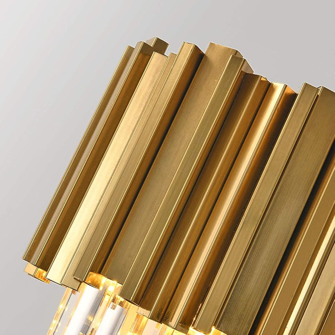BLOIS Piccolo Cristal Lustrové svítidlo, 2xE14, zlaté Standardní vnitřní nástěnná svítidla Název Alessandro Design
