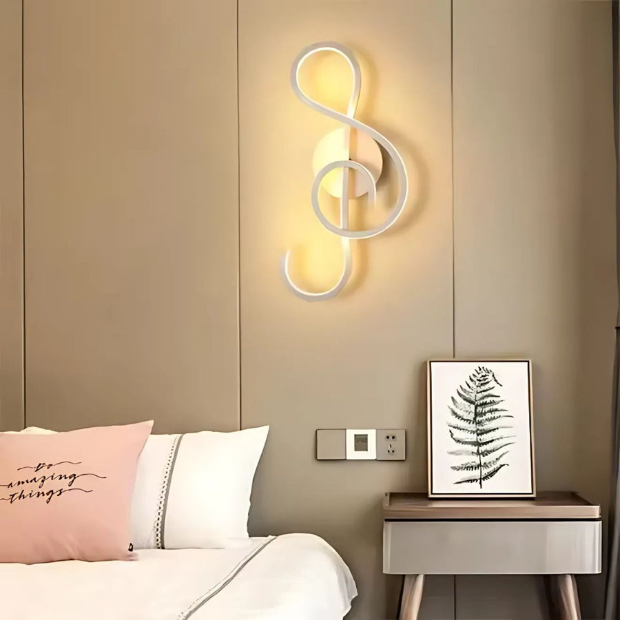 Cheisa LED nástěnné svítidlo, 34W, bílé, studené/teplé/neutrální světlo Vnitřní nástěnná svítidla Výchozí název Alessandro Design