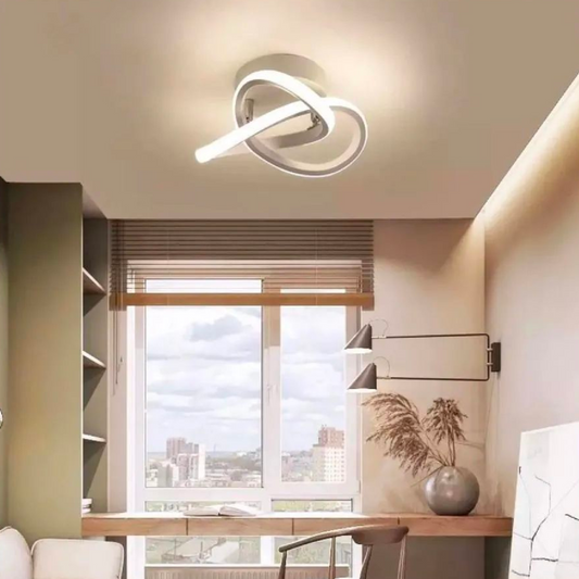 LED lustr VERTEX Infinitum 13W, studené/teplé/neutrální světlo, bílé LED lustry Výchozí název Alessandro Design