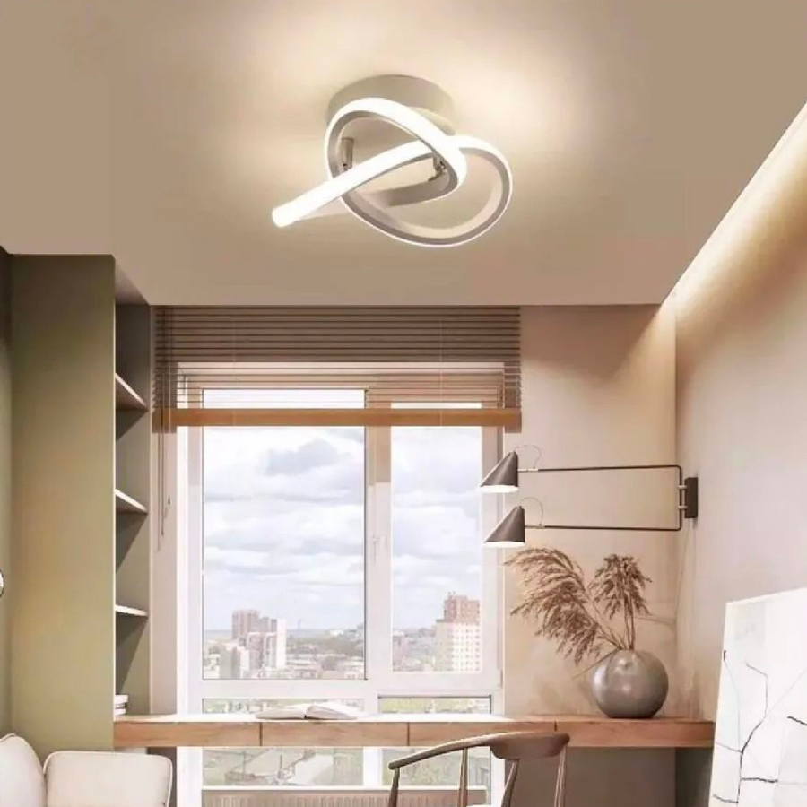 LED lustr VERTEX Infinitum 13W, studené/teplé/neutrální světlo, bílé LED lustry Výchozí název Alessandro Design