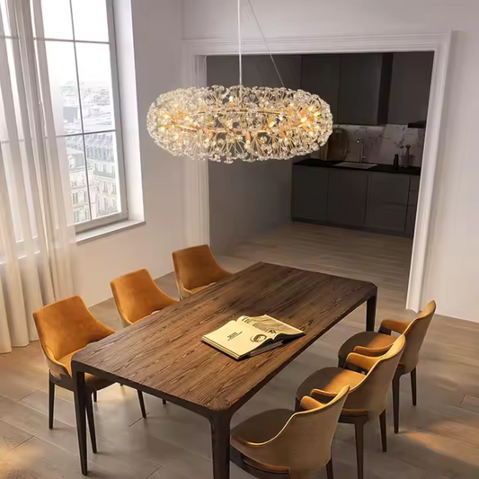 Křišťálový lustr SEGOVIA Magno 12x E14, průměr 60cm, lesklé zlato, nastavitelná výška Křišťálové lustry Výchozí název Alessandro Design