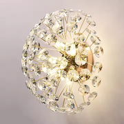 Křišťálový lustr MINUE, 4x G9, průměr 35 cm, lesklé zlaté Křišťálové lustry Výchozí název Alessandro Design
