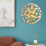 Křišťálový lustr MINUE, 4x G9, průměr 35 cm, lesklé zlaté Křišťálové lustry Výchozí název Alessandro Design