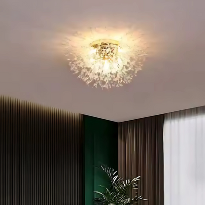 Křišťálový lustr RONDO Vivace, 6x G9, průměr 50 cm, lesklé zlaté Křišťálové lustry Výchozí název Alessandro Design